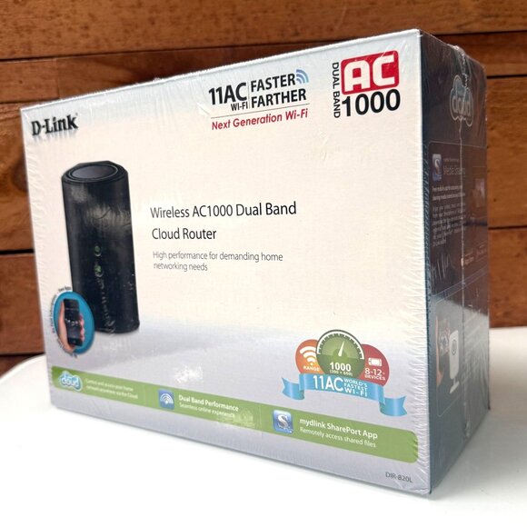 D-Link Wireless AC1750 Dual Band Gigabit Cloud Router DIR-868L AC SmartBeam - Picture 3 of 6